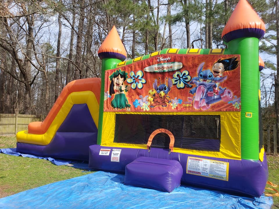 Lilo & Stitch Castle Double Slide Dry Combo Virginia Beach